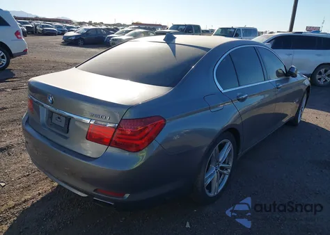 2012 BMW 750I z USA, uszkodzony, nr VIN WBAKA8C59CDX01450